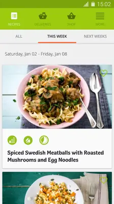 HelloFresh android App screenshot 10