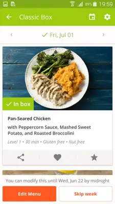 HelloFresh android App screenshot 7